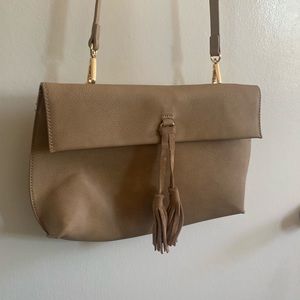 Anthropologie stone crossbody bag